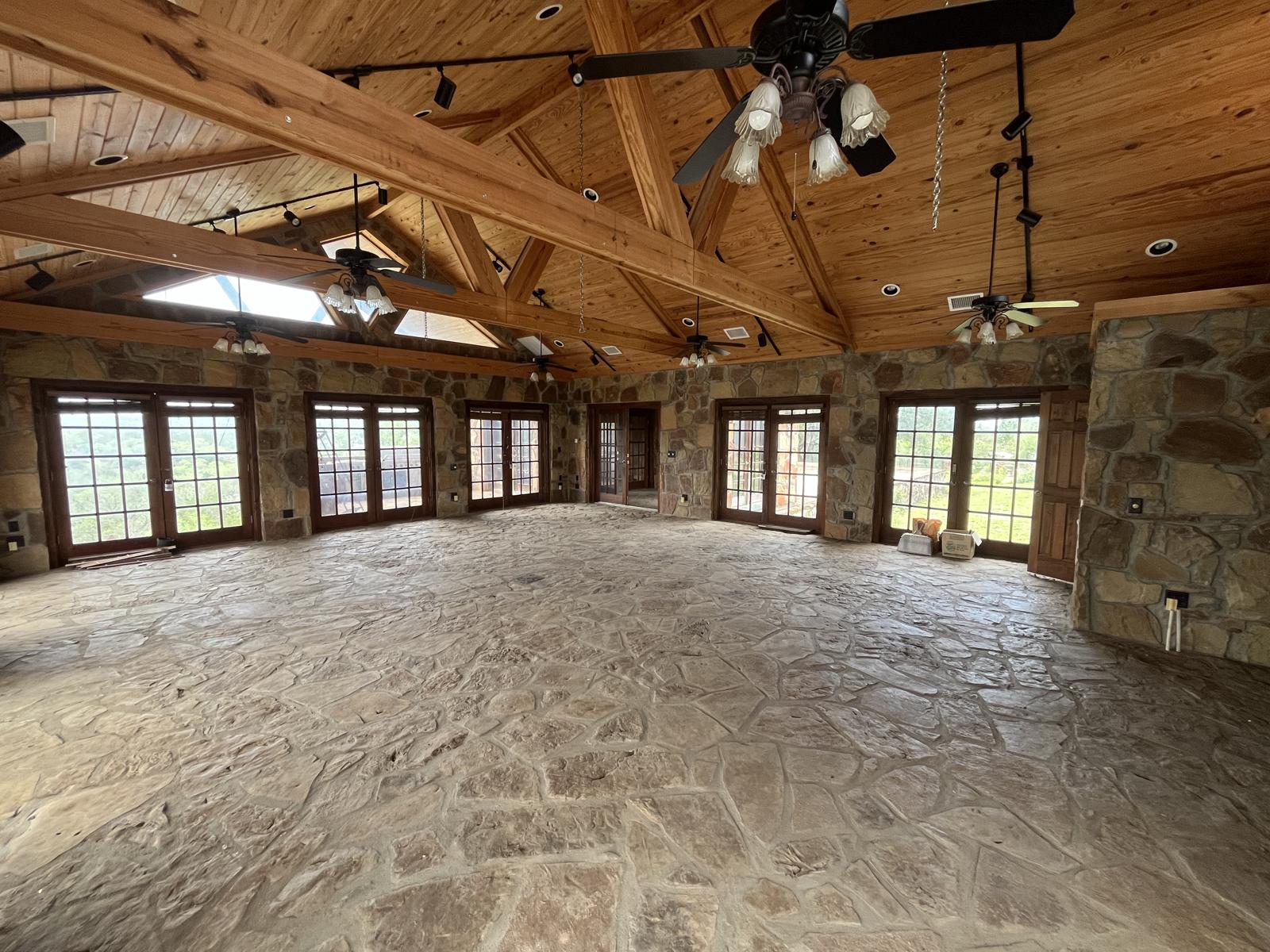 Canyon Room Home, existing building on the property